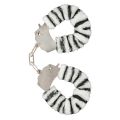 Furry Fun - Handboeien - Zebra Print