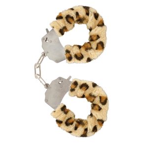 Furry Fun - Handboeien - Luipaard print