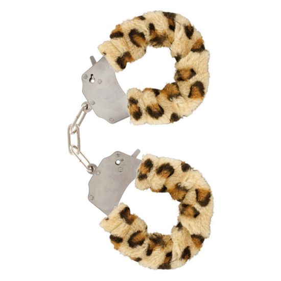 Furry Fun - Handboeien - Luipaard print