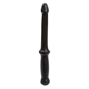 Doc Johnson Anal Push 7.5 Inch Plus Handle Zwart