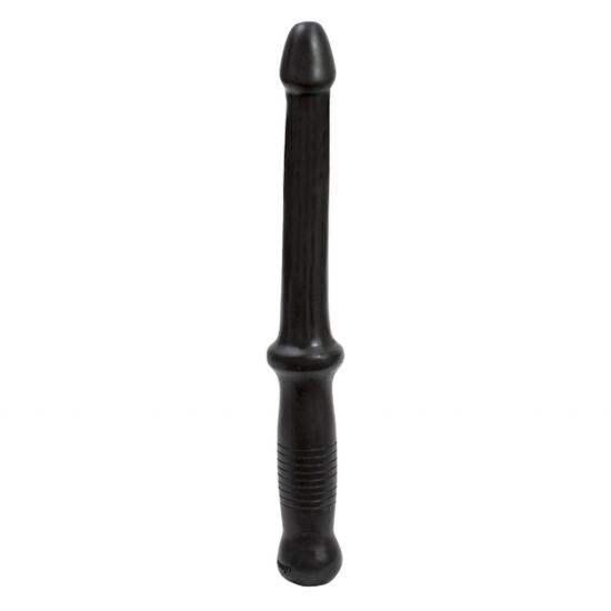 Doc Johnson Anal Push 7.5 Inch Plus Handle Zwart
