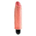 King Cock 6 Inch Vibrating Stiffy Blank