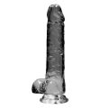 Bang It Real Dildo no. 5 Met Ballen Zwart