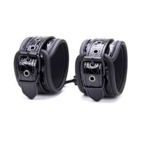 Fetish Store - Diamond Handboeien - Zwart