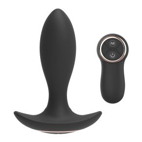IVY The Commander - Vibrating Anal Toy - Zwart